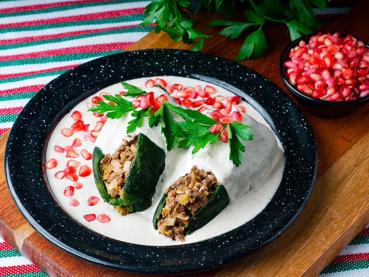 Chiles en Nogada